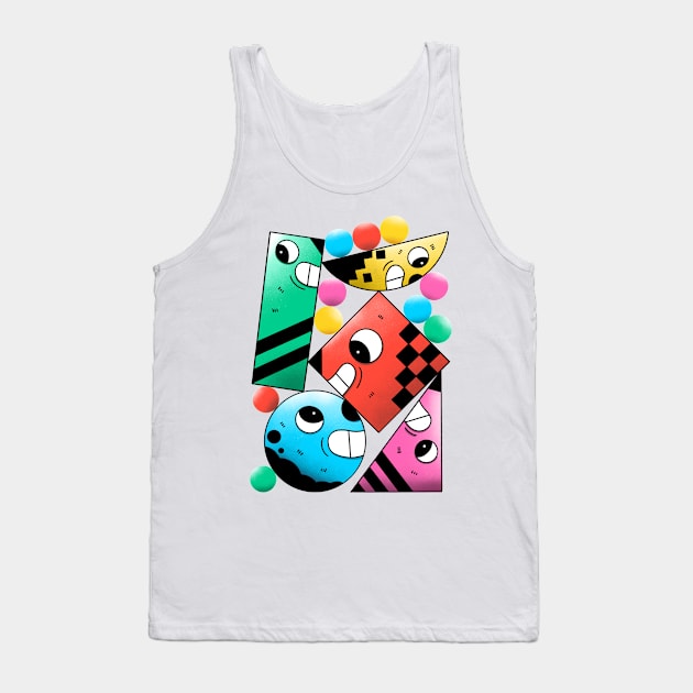 Stacks of fun! Tank Top by geolaw